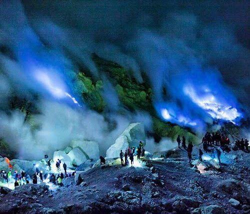 Ijen Blue Fire